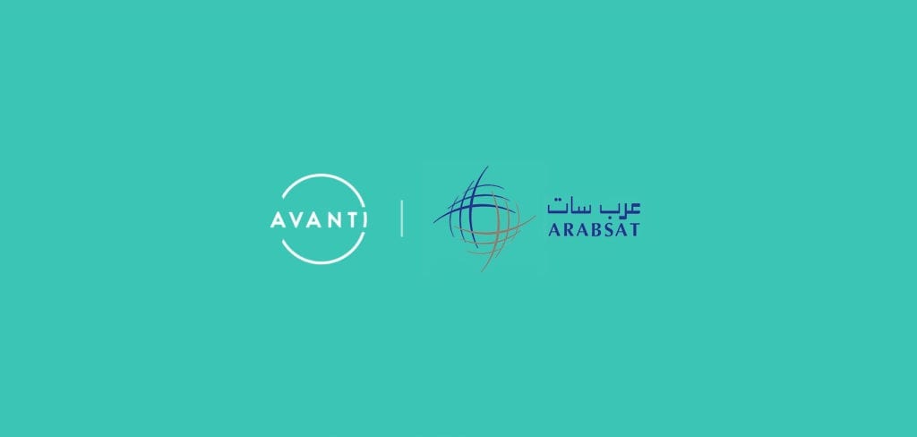 Avanti logo & Arabsat logo