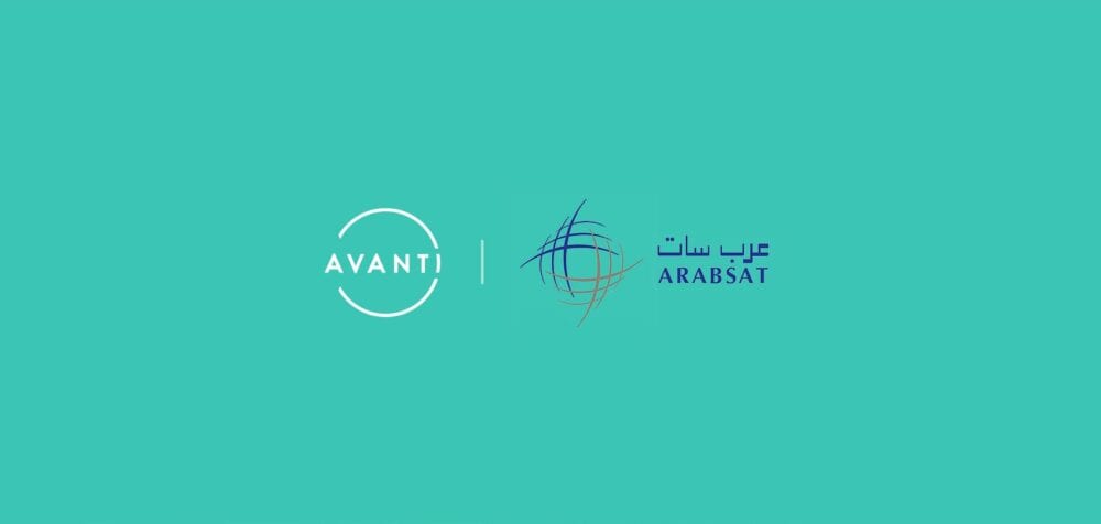 Avanti logo & Arabsat logo